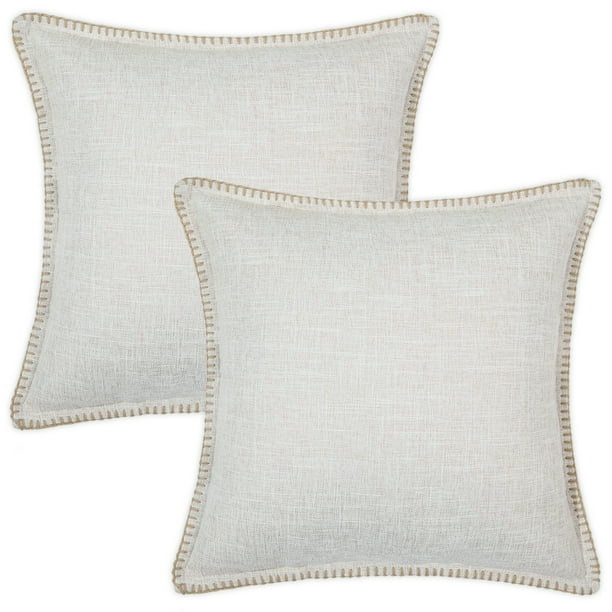 2 Pillow Covers Home Decor Linen Pillow Case Sofa Cushion Cover 20 x 22 Pillows 2 Pillow Covers Home Decor Linen Pillow Case Sofa Cushion Cover 20 x 22 Pillows